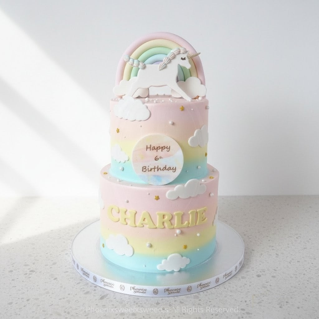 牛油忌廉蛋糕 - Precious Bunny Cake (2層版)