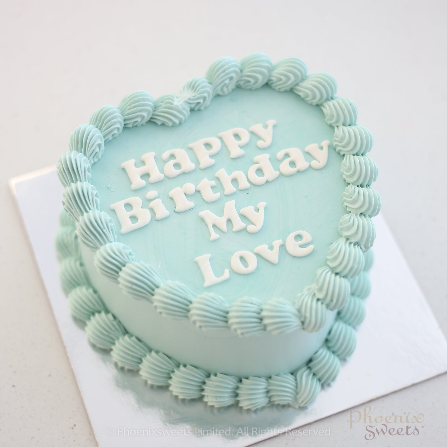 Butter Cream Cake - Simple Message Cake