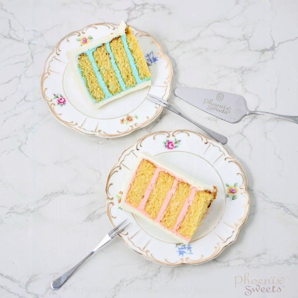 牛油忌廉蛋糕 - Lambeth Piping Gender Reveal  Cake