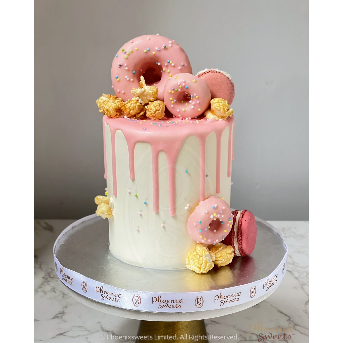 Mini Butter Cream Cake - Colour Bomb Cake