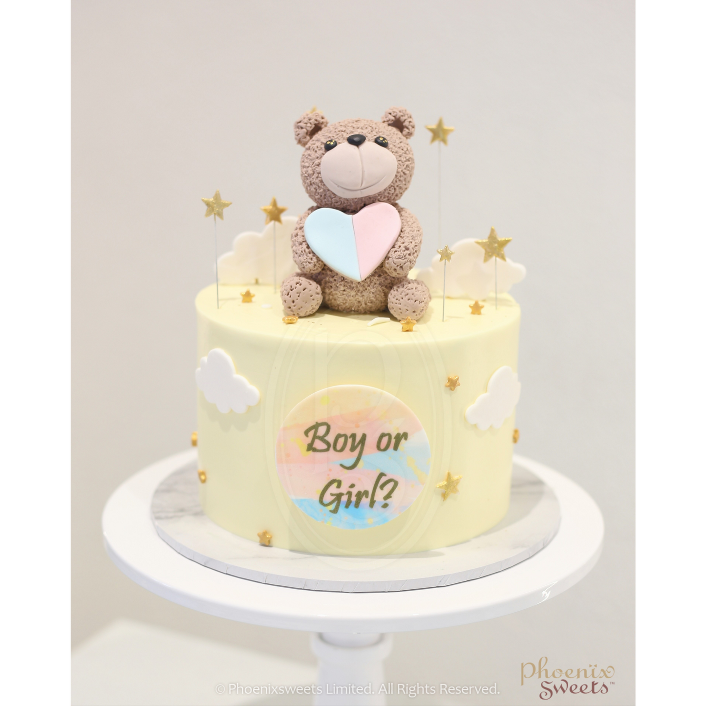 Butter Cream Cake - Cuddly Bear