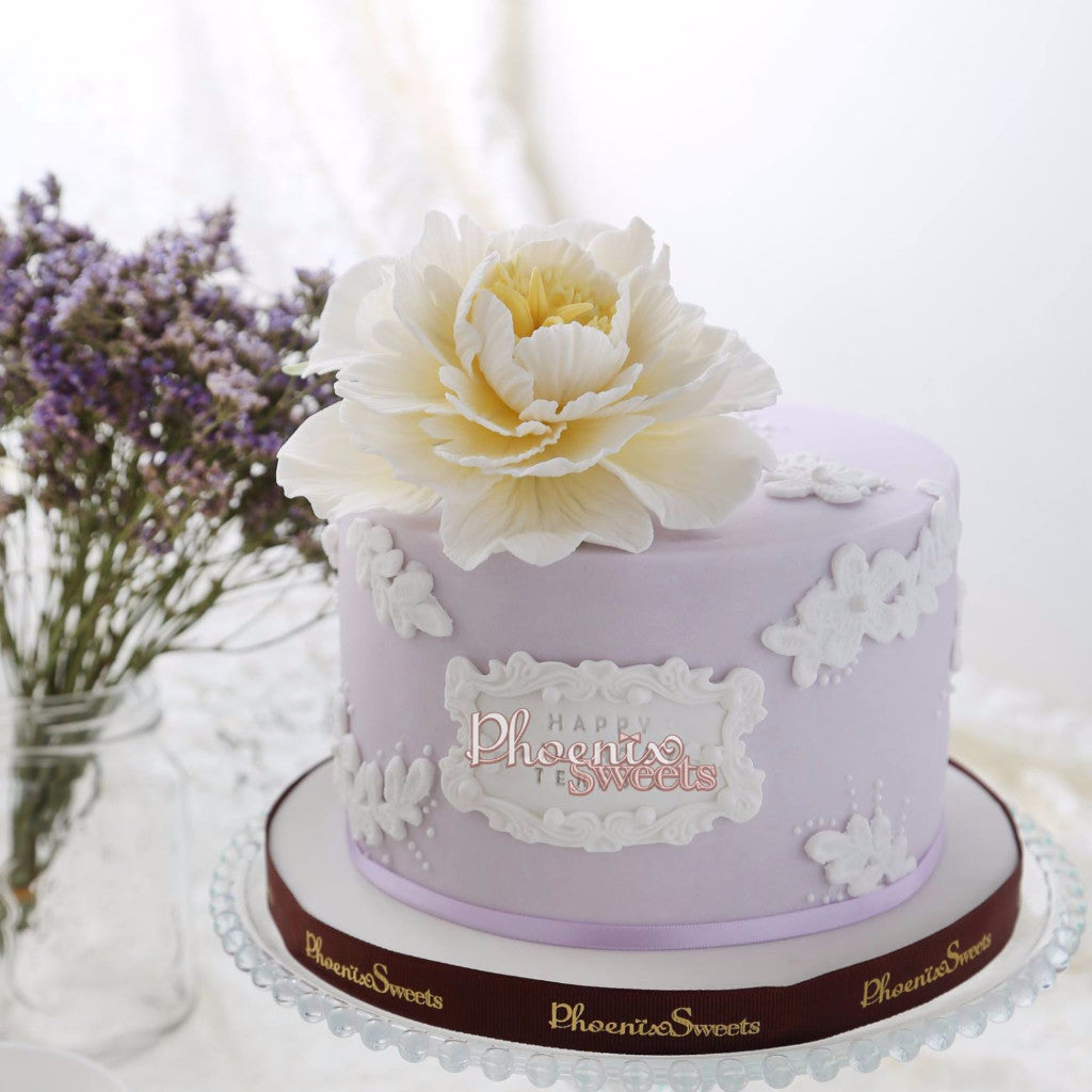 Sugar Peony Cake for Kid's Birthday and Baby Shower 立體 生日蛋糕 3D Cake
