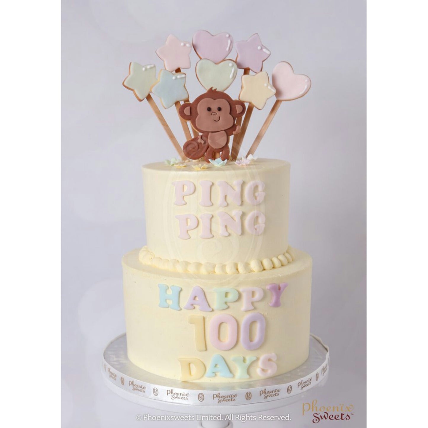 Cute Little Animal Birthday Cake for Kid's Birthday and Baby Shower 立體 生日蛋糕 3D Cake