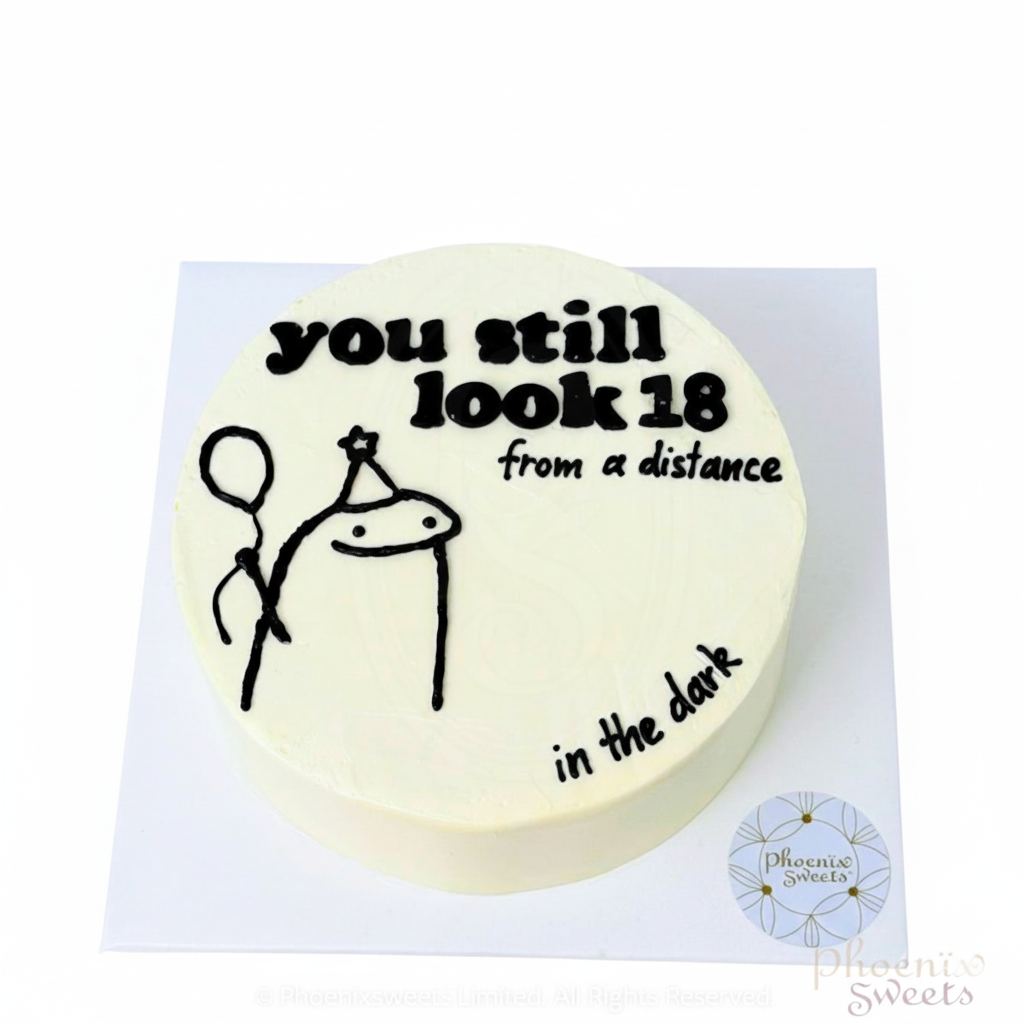 Butter Cream Cake - Meme Cake