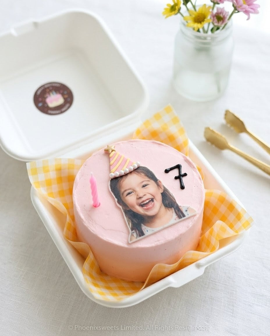 Petite Mini Butter Cream Cake - Petite Photo Cake