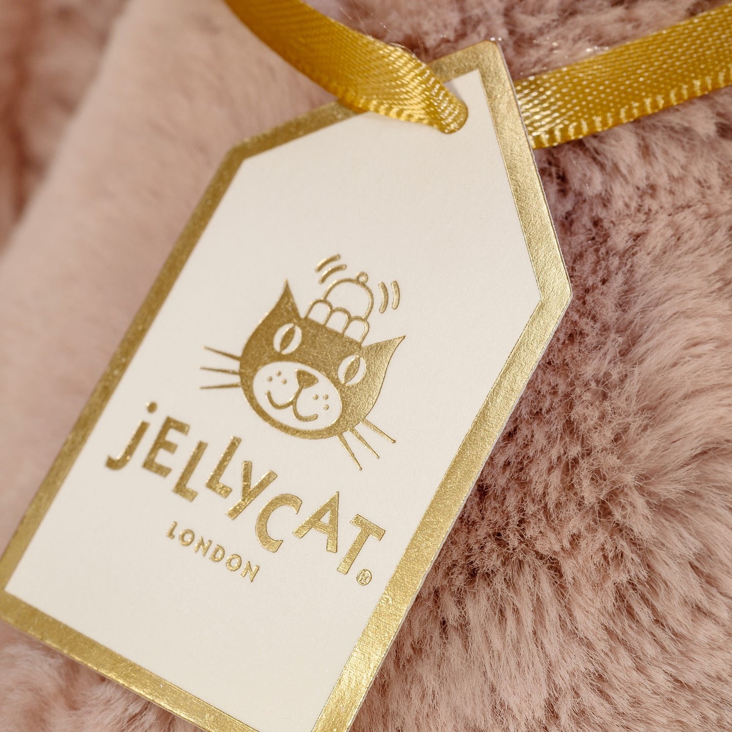Jellycat Soft Toy - Bashful Rosa Luxe Bunny Medium (31cm tall)