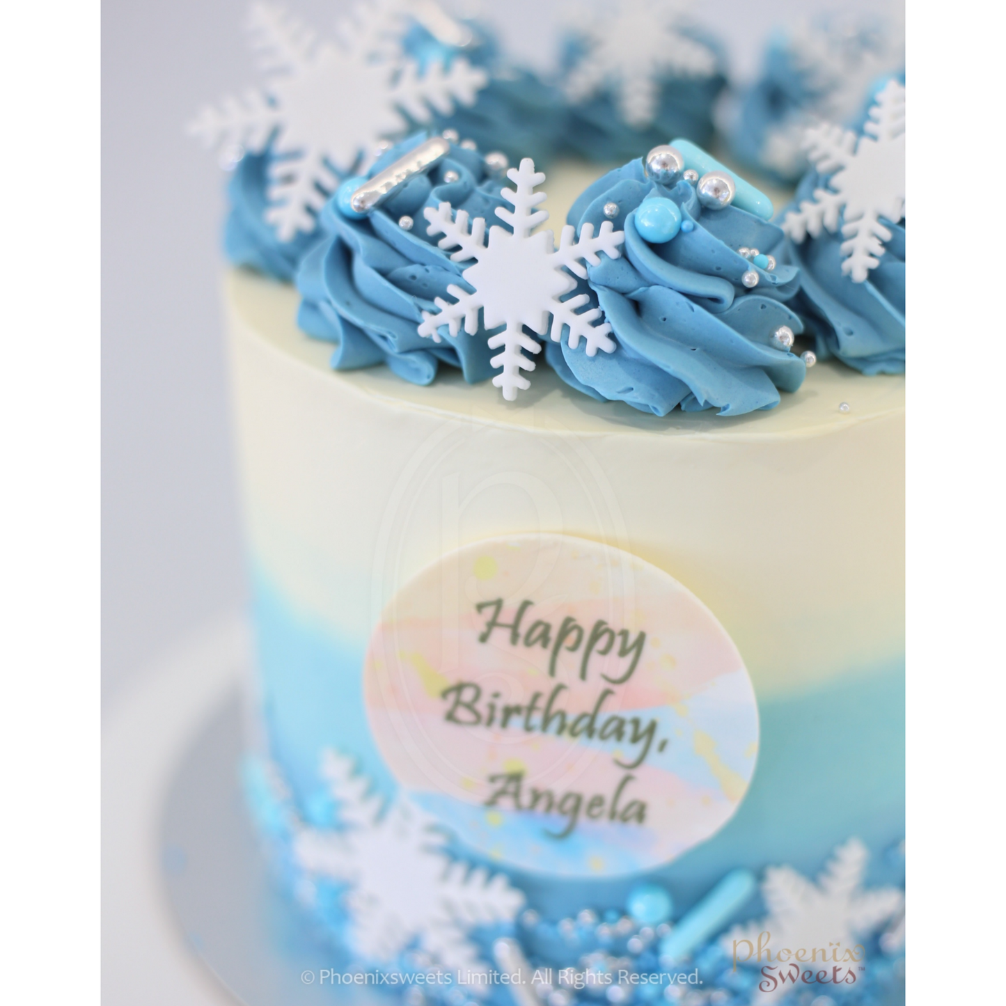 Themed Party Combo - Frozen Cake and Cupcake Tower
