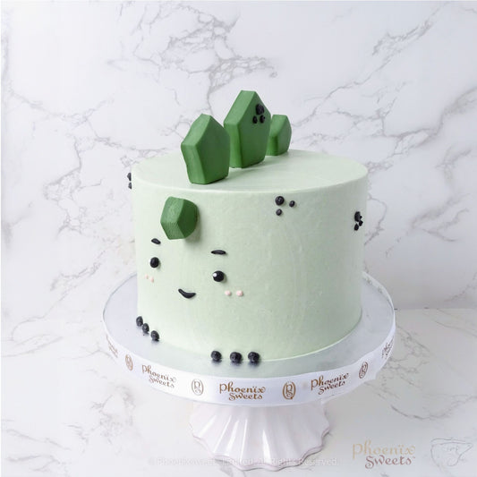 Butter Cream Cake - Baby Dinosaur Cake
