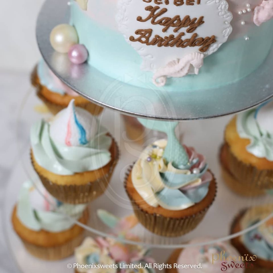 Themed Cupcake Set - Mermaid