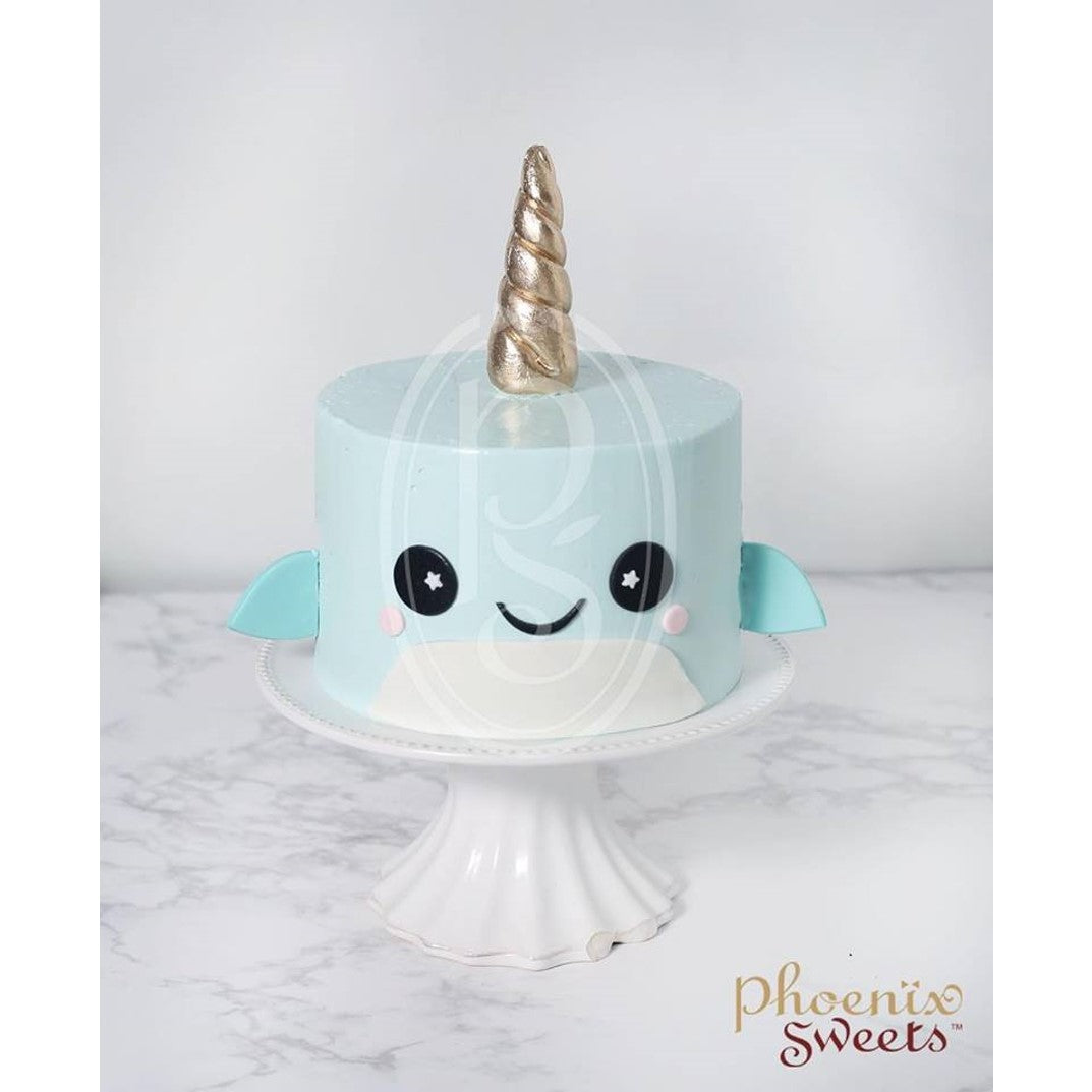 Butter Cream Cake - Baby Whale