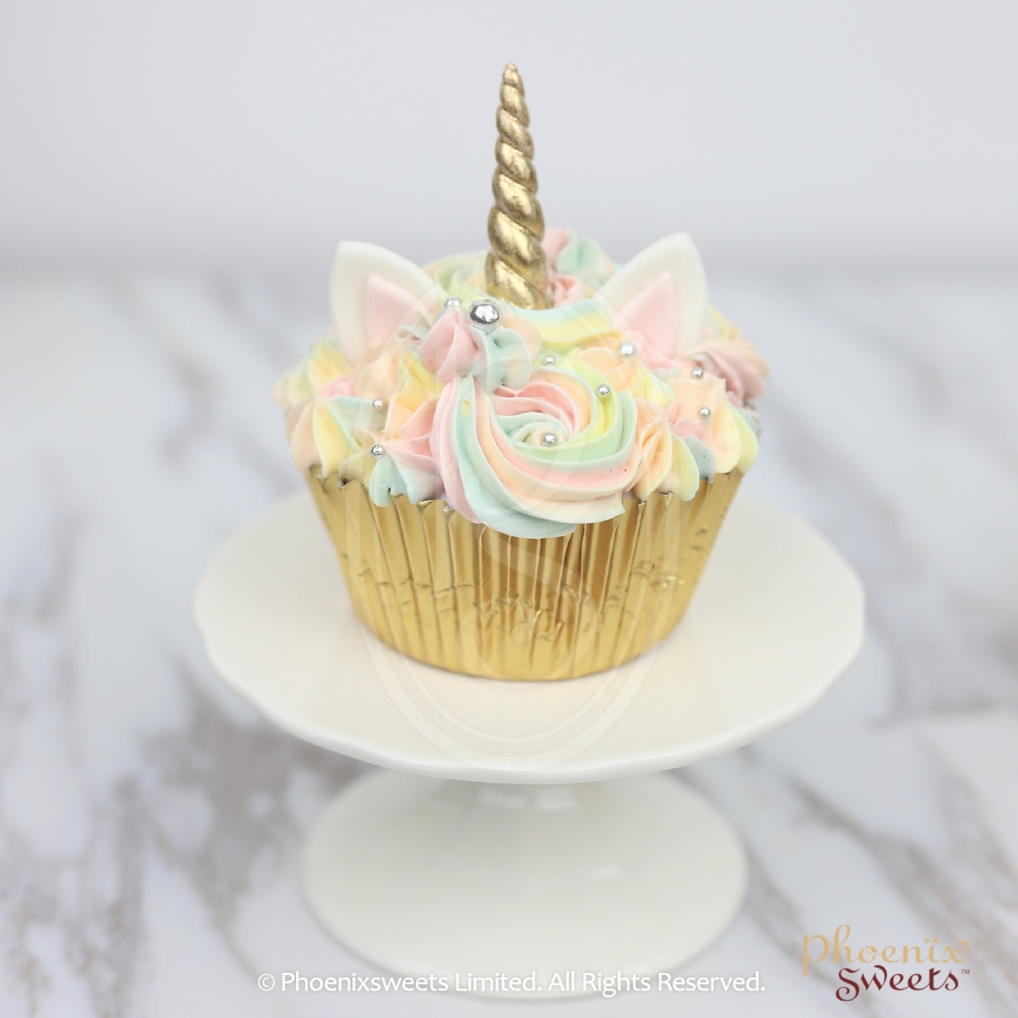 Themed Cupcake Set - Rainbow Unicorn