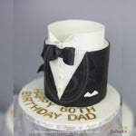 Phoenix Sweets Tuxedo Cake for Gentleman Dad Husband Boyfriend